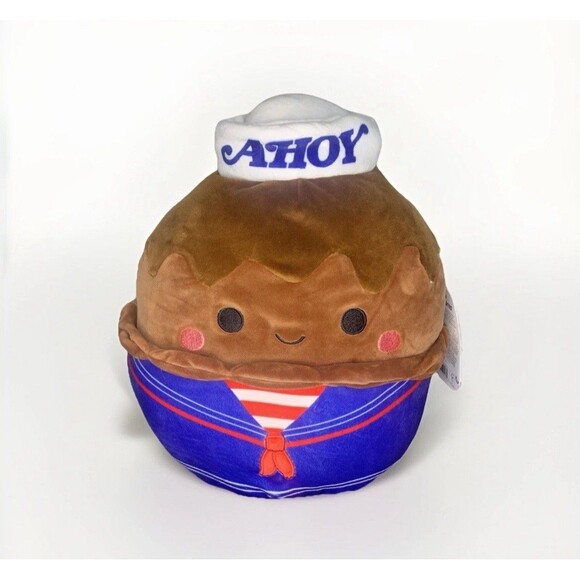 Robin Buckley Shirt Medium Black Stranger Things & Scoops Ahoy 10” Squishmallow - Picture 4 of 5